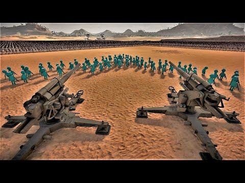 Terrorists with Long Range Powerful Artillery VS 1 Million Imperial Roman Army | UEBS UEBS 2
