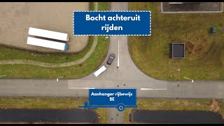 Download lagu Rijschool Start Driving | Bocht achteruit met aanhanger BE mp3