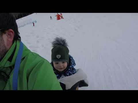 Matejova prvá sánkovačka - Ski Myto
