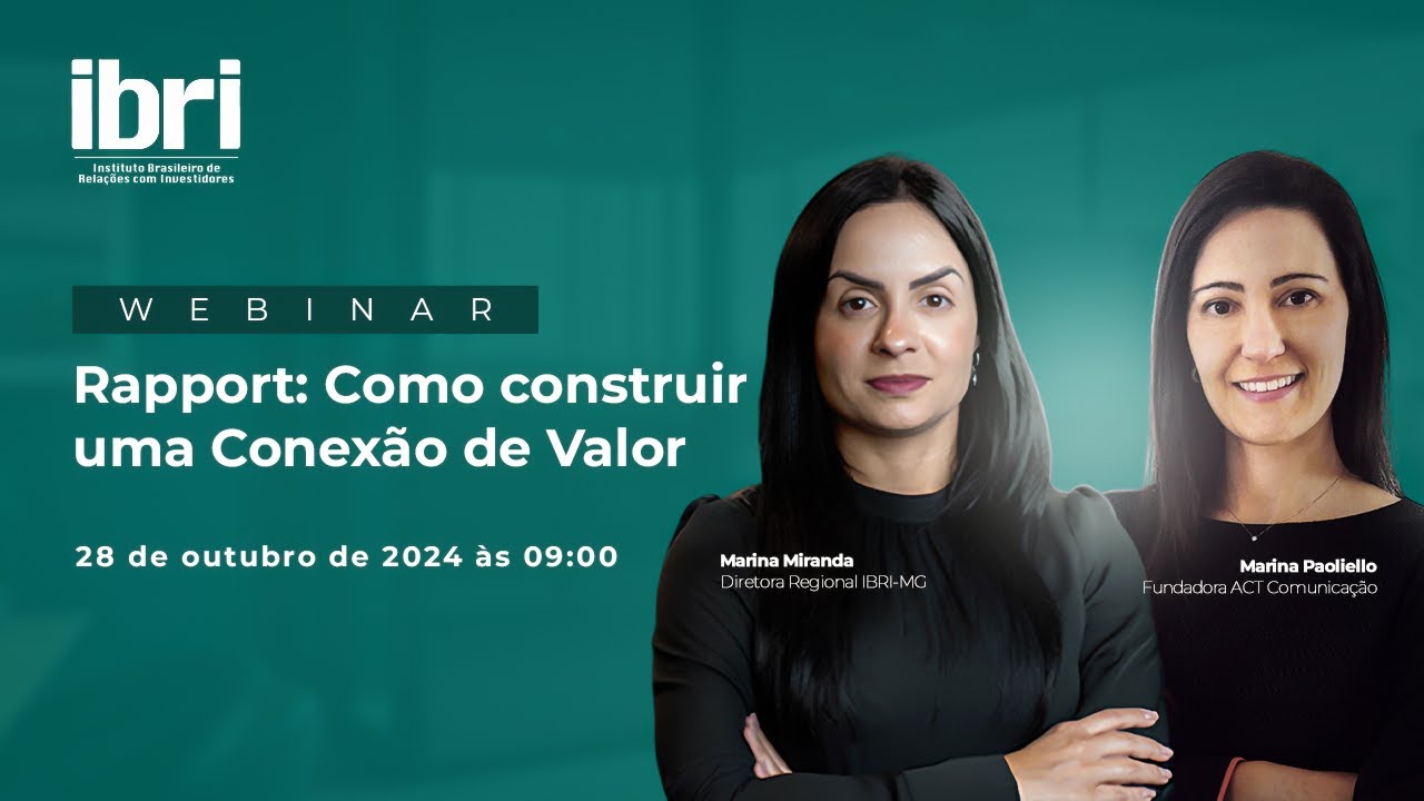 WEBINAR - Rapport: Como Construir uma Conexão de Valor