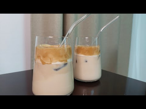 Cremiger Eiskaffee in 5min. / Холодный кофе за 5мин. / Iced coffee #кофе #icedcoffee #eiskafee