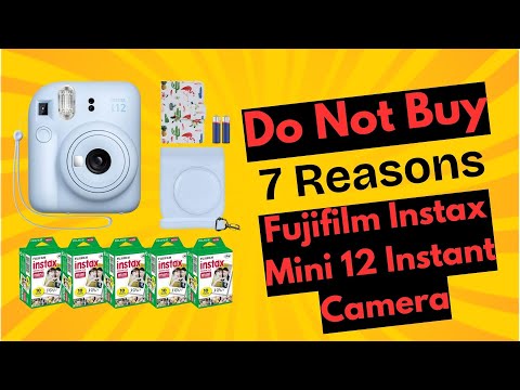 ❌ Don’t Buy the Fujifilm Instax Mini 12 Instant Camera Before Watching This!
