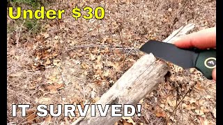 FLISSA Folding Knife Review: 14C28N Steel & Axis Lock Test