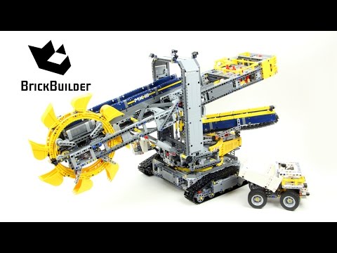 Vidéo LEGO Technic 42055 : La pelleteuse à godets