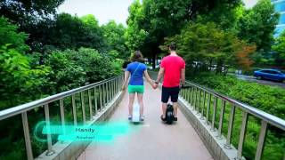 preview picture of video 'Airwheel Q3 Show you around the Shanghai city on the Airwheel Electric Unicycle'