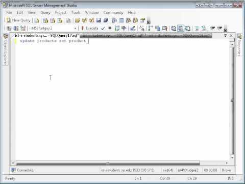 SQL: Datenmanipulationssprache INSERT / UPDATE / SELECT / DELETE