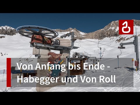 Sparrhorngrat, Chiematte & Färrich | Die Schlepplifte auf der Belalp | Habegger & Von Roll