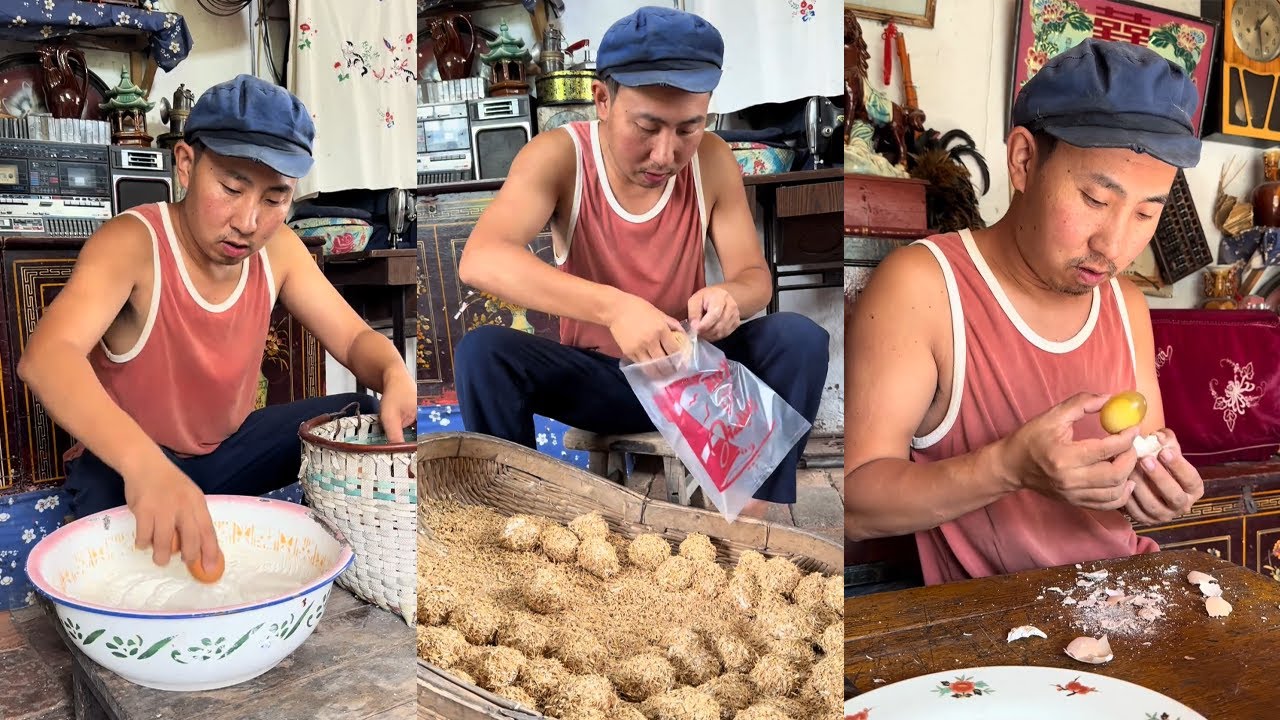 皮蛋是个有人爱，有人讨厌的美味#food #民间手艺人 #funny