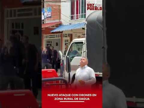 🚨 NUEVO ATAQUE CON DRONES EN ZONA RURAL DE DAGUA