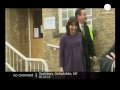 Consevative leader David Cameron casts vote - YouTube