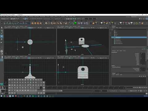 How to set up Image Planes in Maya 2019 (no audio)