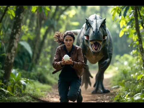 A Million Years Ago, One Girl Made a Terrible Mistake. | A Dinosaur Chased a Girl for His Egg.