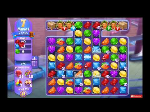 Wonka's World of Candy Level 316 NO BOOSTERS - A S GAMING