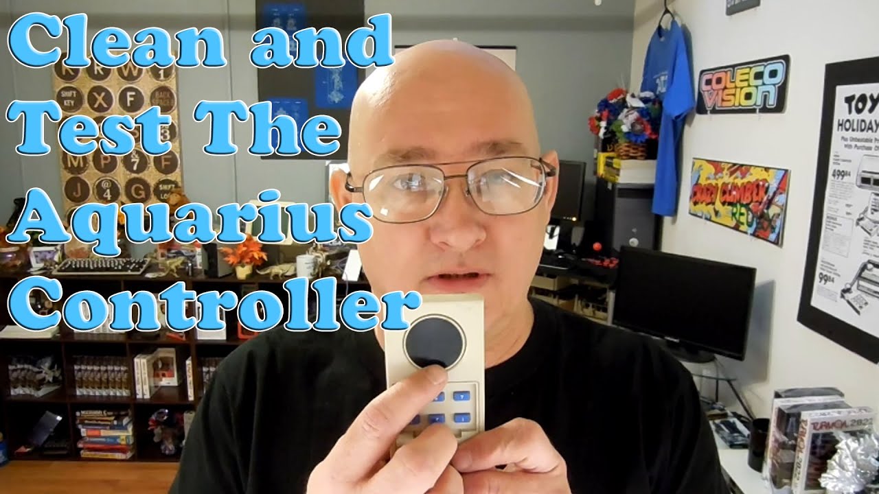 Mattel Aquarius Hand Controller Clean and Test