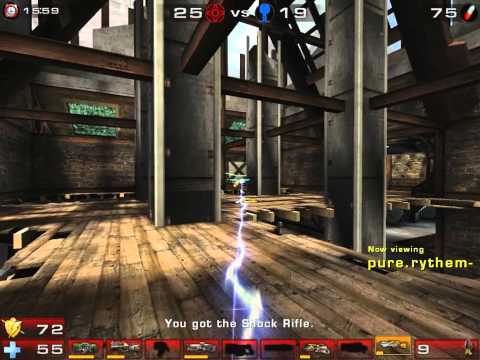 UT2004 4v4 TDM - NA Random Game - Pure vs Digital Speed - Corrugation - rythem - Part 1