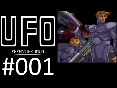 Let's Play X-Com UFO Defense Part #001 Aliens!