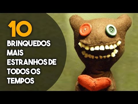10 brinquedos MAIS ESTRANHOS de todos os tempos | Vinicius Codes