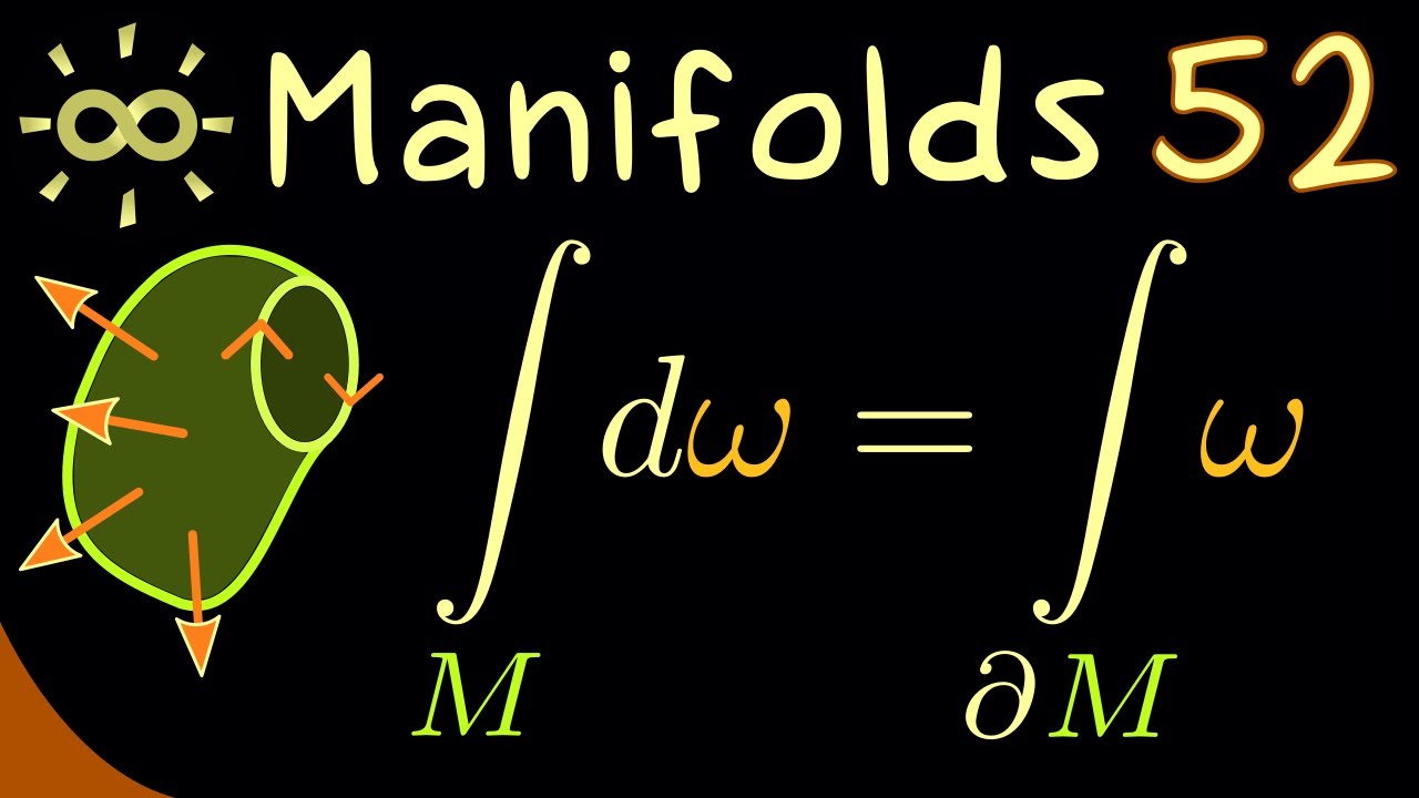 Manifolds 52 | Generalized Stokes Theorem [dark version]