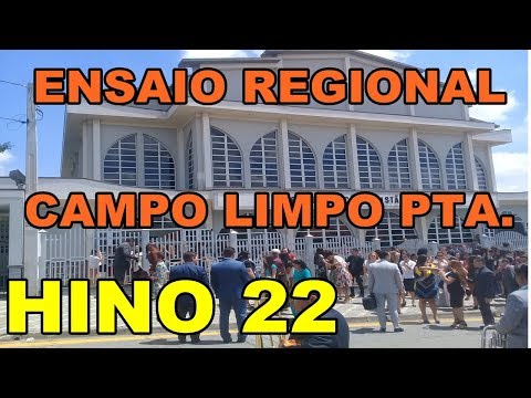 HINO 22 GUIA-ME, Ò SENHOR, CCB  ENSAIO REGIONAL / CAMPO LIMPO PAULISTA 10/03/2019.