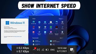How to Show the Internet Speed on Taskbar on Windows 11 Easily|