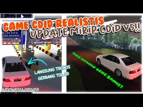 MEMAINKAN SEMULA CDID V5 TAPI LEBIH REALISTIS !! ADA TEMPAT FAMILIAR || Indonesia Driver Roblox ID