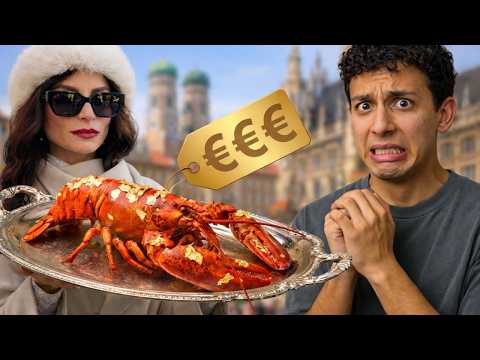 I'm going to eat ONLY what RICH people in Munich recommend to me for one day 😰🤑