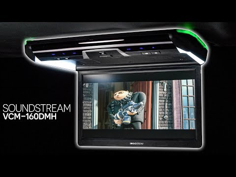 Soundstream VCM-160DMH - 1080p HD Flip Down Display