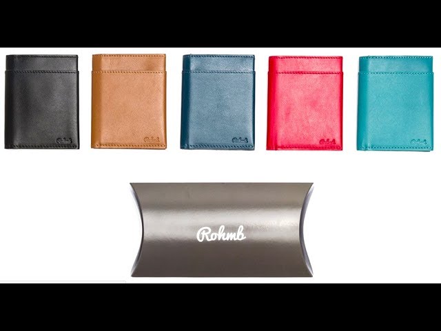Vídeo relacionado con GERMANUS Cartera de cuero Max, Black, talla estándar, Clásico