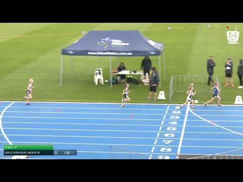 Girls Under 9 800m H2 - 2020 State Combined Events Championships // LAVicTV