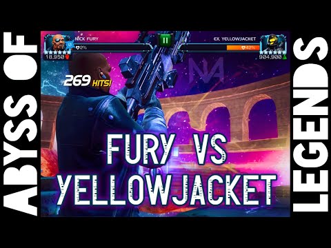 Abyss of Legends Nick Fury vs Yellowjacket - One of my Favourite Fights on Path 4