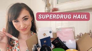 a big old superdrug haul + try on!
