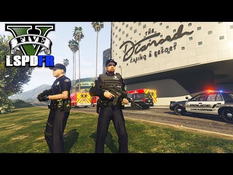 NEW!! Diamond Casino police call-out | GTA 5 LSPDFR Ep #650