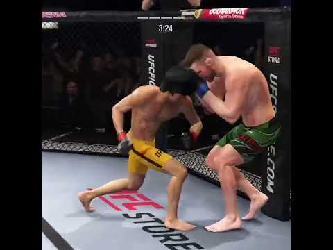 Knockout: Bruce Lee vs. Dricus du Plessis - EA Sports UFC 4 - Epic Fight