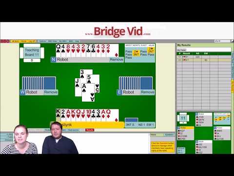 Planning The Play Of A Bridge Hand - Reboot Your Bridge #2 - Learning The Fundamentals