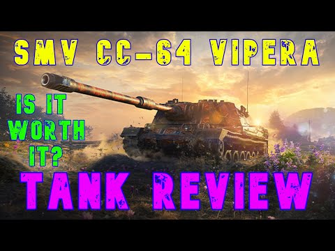SMV CC-64 Vipera Is It Worth It? Tank Review ll Wot Console - World of Tanks Console Modern Armour