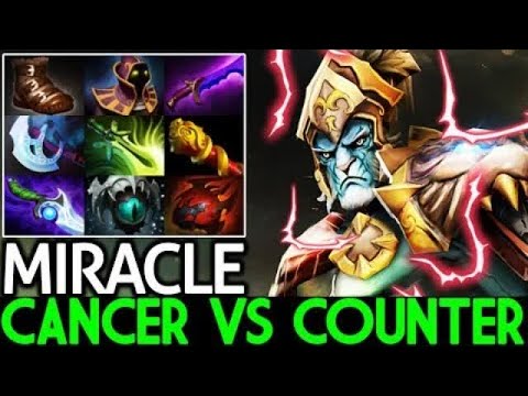 Miracle- [Phantom Lancer] Cancer Lancer 9 Items VS Hard Counter 7.19 Dota 2