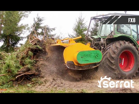 Мульчер для леса Serrat FX-8