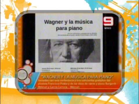 Guillermo Alvarez  Wagner y la música para piano - 21 05 13