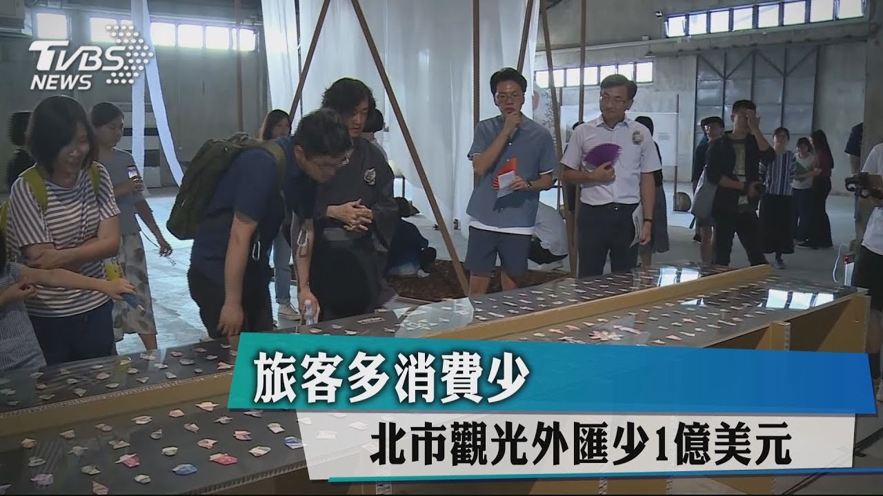 觀光客在台北 平均一天花約8千台幣
