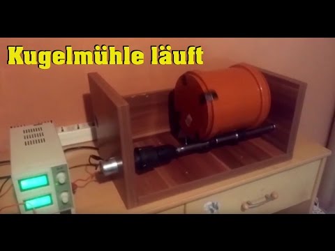 Kugelmühle nächster Versuch........