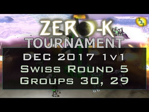 2017/12/16 1v1 Tournament - Swiss Round 5 - Zero-K