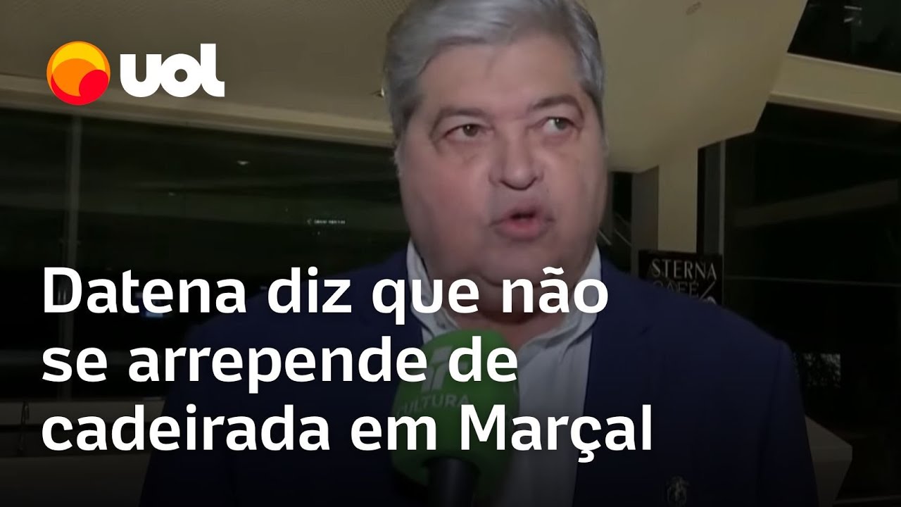 Datena fala após agressão a Pablo Marçal com cadeirada em debate: 'não me arrependo'