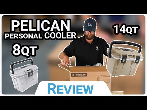 Pelican Personal Lunchbox Cooler Walkthrough: 8QT vs 14QT