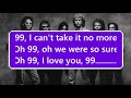 Toto 99 Lyrics