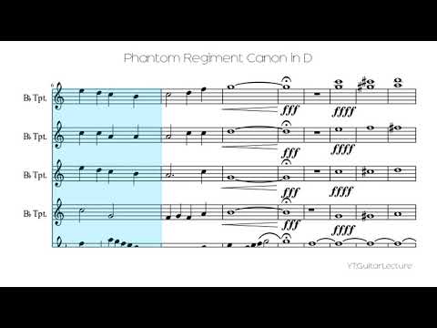 Phantom Regiment Canon in D