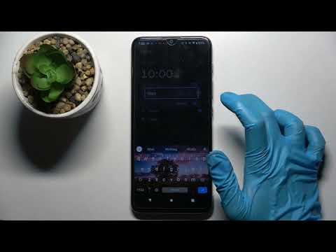 How to Set Up Alarm Clock in MOTOROLA Moto E20 – Clock Settings