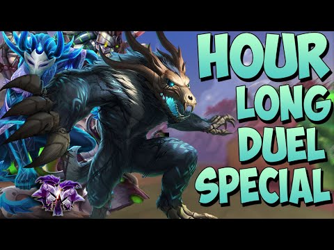 ONE HOUR SPECIAL OF TRYHARDING IN RANKED DUEL! RELAX WITH HOT PLAYS! - Masters Ranked Duel - SMITE