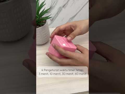 Gambar Arthome Jam Meja Dengan Timer 4 Fixed Flip - Putih