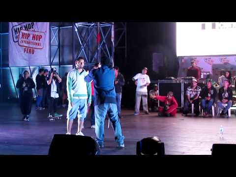 Els vs Hampper - Final - Hip Hop International Perú 2014