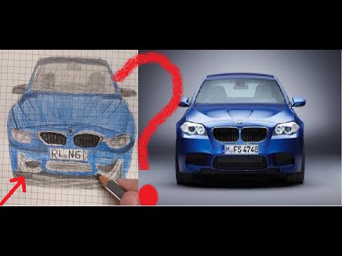 DRAWİNG, COLORİNG THE BMW!!!(SO COOL)